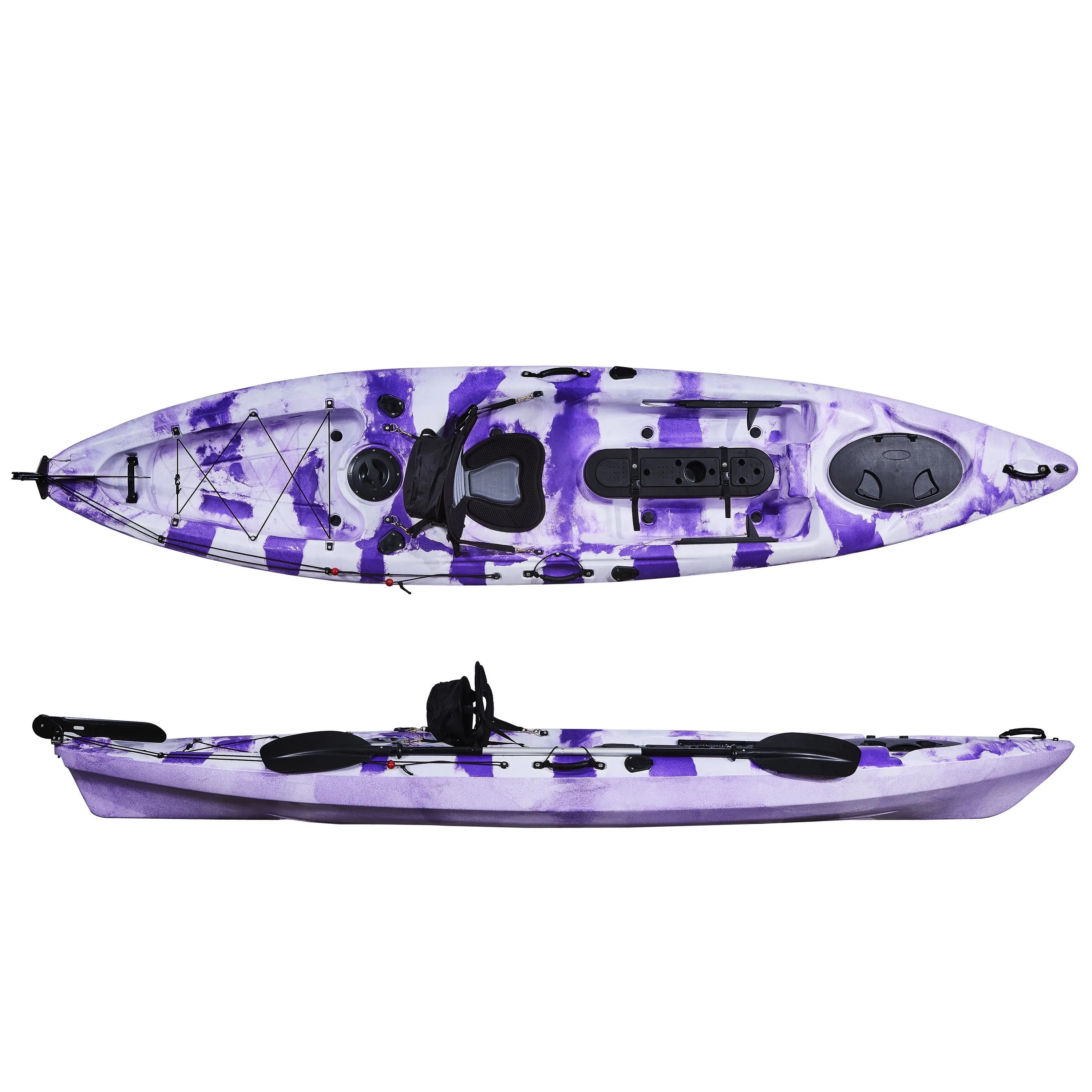 Fishing Kayak Sit In - Su sporları için Fishing 3.95m balıkçılık
